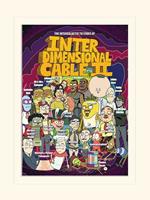 Stampa 30X40 Cm Rick And Morty. Stars Of Interdimensional Cable