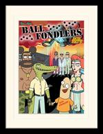 Stampa In Cornice 30X40 Cm Rick And Morty. Ball Fondlers
