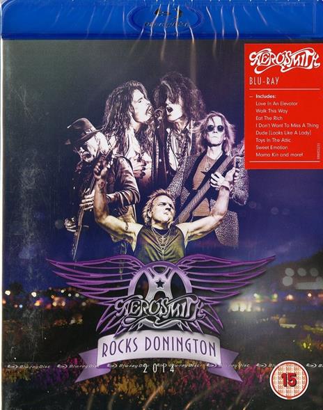 Aerosmith. Rocks Donington 2014 (Blu-ray) - Blu-ray di Aerosmith