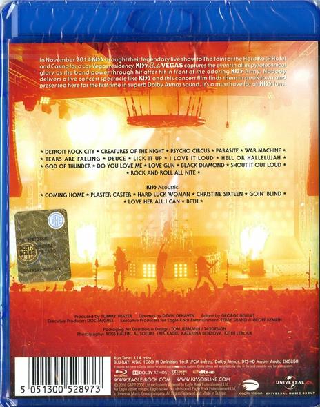 Kiss. Kiss Rocks Vegas (Blu-ray) - Blu-ray di Kiss - 2