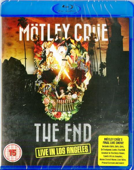 Motley Crue. The End. Live In Los Angeles (Blu-ray) - Blu-ray di Mötley Crüe