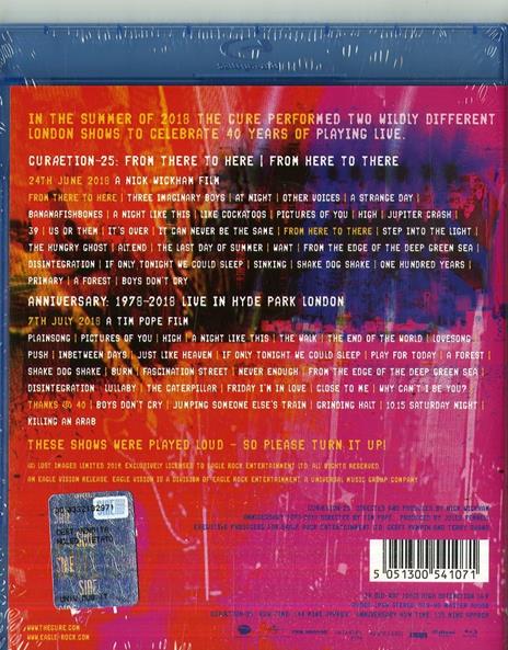 41 Live. Curætion-25 + Anniversary (2 Blu-ray) - Blu-ray di Cure - 2