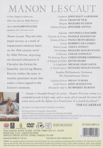 Giacomo Puccini. Manon Lescaut (DVD) - DVD di Giacomo Puccini - 2