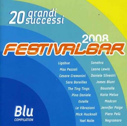 Festivalbar 2008 (Compilation blu) - CD Audio