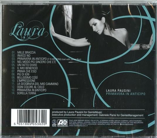 Primavera in anticipo - Laura Pausini - CD