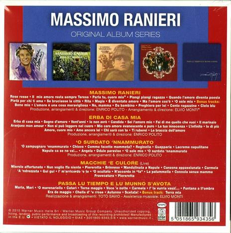 Original Album Series - CD Audio di Massimo Ranieri - 2