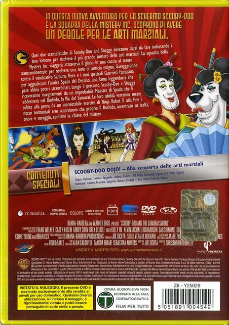 Scooby-Doo e la spada del Samurai di Christopher Berkeley - DVD - 2