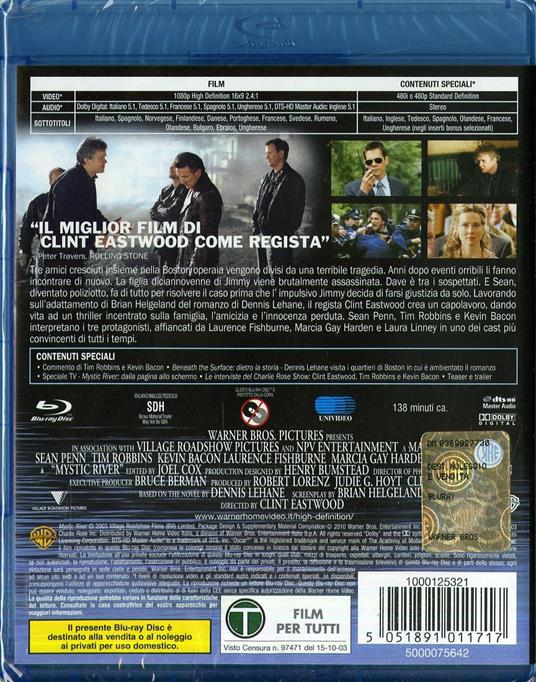 Mystic River di Clint Eastwood - Blu-ray - 2