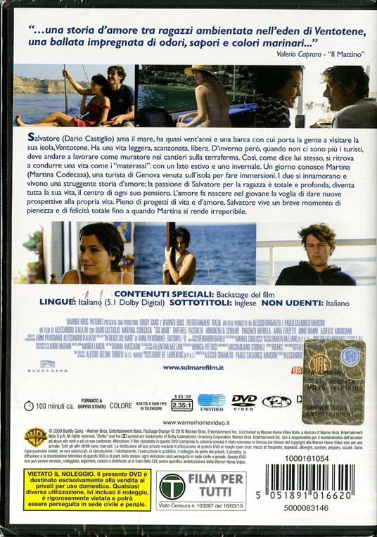 Sul mare di Alessandro D'Alatri - DVD - 2