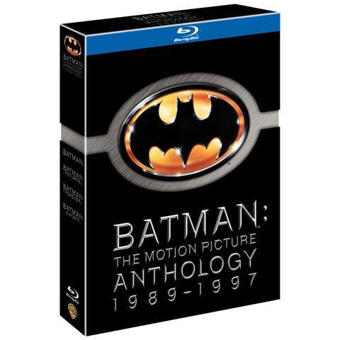 Batman. The Motion Picture Anthology (4 Blu-ray) di Tim Burton,Joel Schumacher