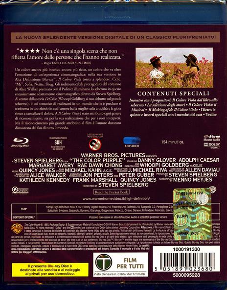 Il colore viola di Steven Spielberg - Blu-ray - 2