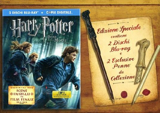 Harry Potter e i doni della morte. Parte 01. Ltd Gift Edition. Con penne (2 Blu-ray) di David Yates - Blu-ray