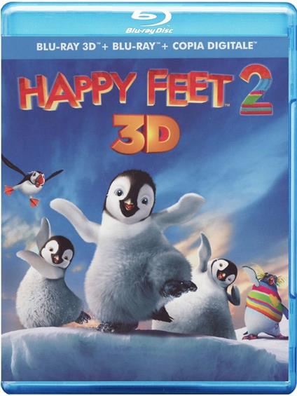 Happy Feet 2 3D (Blu-ray + Blu-ray 3D) di George Miller