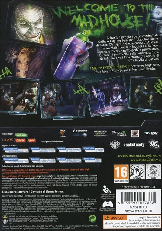 Batman Arkham Asylum GOTY - PC - 11