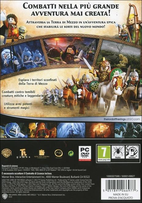 Buy Lego Lord of the Rings Steam