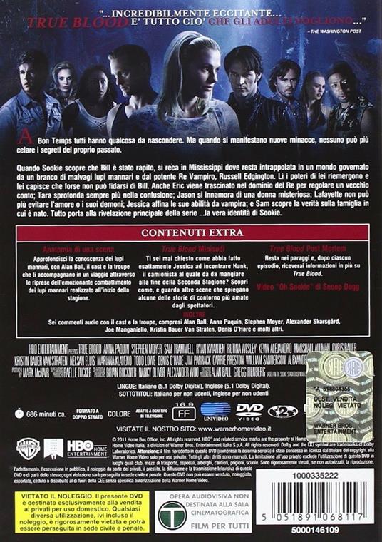 True Blood. Stagione 3 (5 DVD) di Daniel Minahan,Scott Winant,Michael Lehmann - DVD - 2