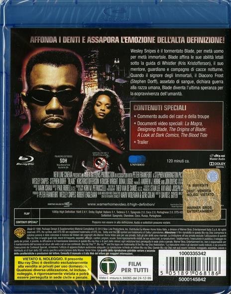 Blade di Stephen Norrington - Blu-ray - 2