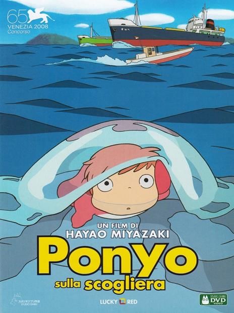 Ponyo sulla scogliera di Hayao Miyazaki - DVD