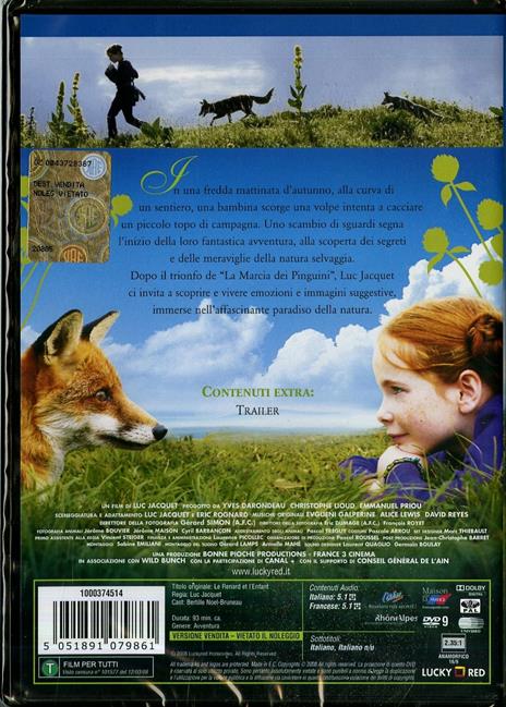 La volpe e la bambina di Luc Jacquet - DVD - 2