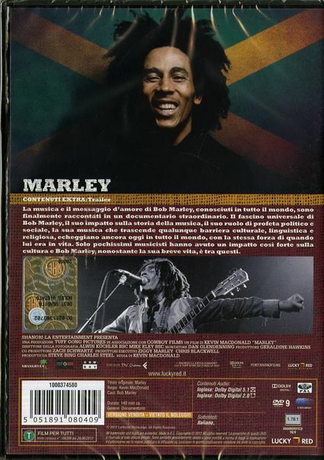 Marley (DVD) di Kevin Macdonald - DVD - 2