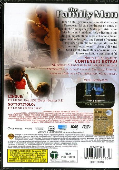 Family Man di Brett Ratner - DVD - 2