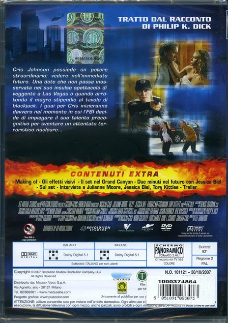 Next di Lee Tamahori - DVD - 2