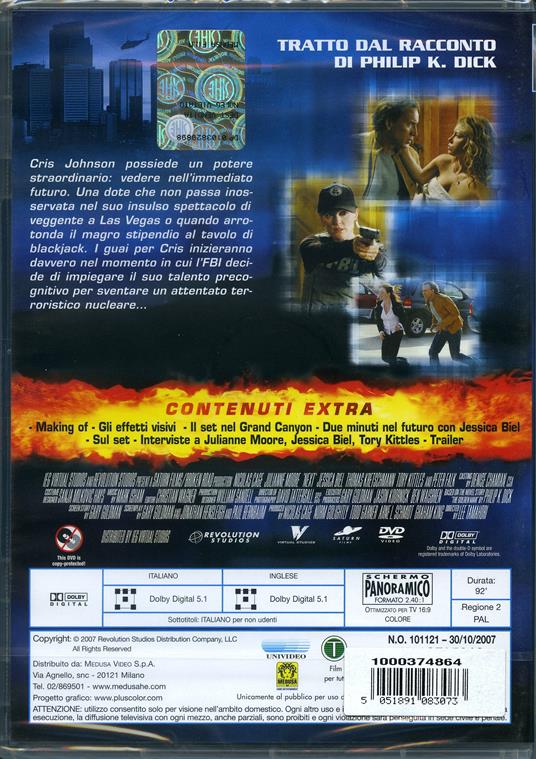 Next di Lee Tamahori - DVD - 2