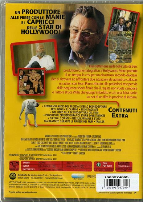 Disastro a Hollywood di Barry Levinson - DVD - 2