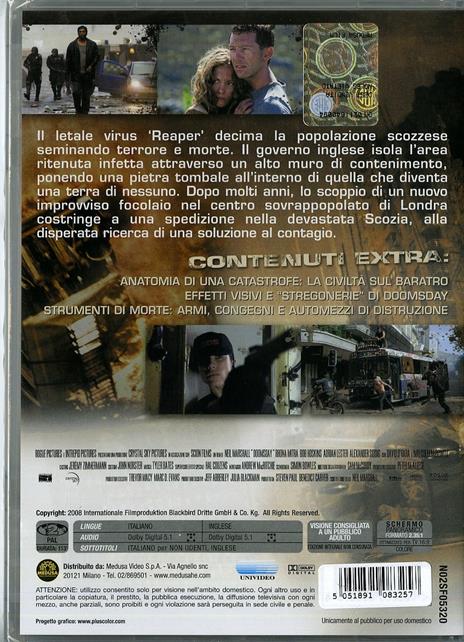 Doomsday. Il giorno del giudizio di Neil Marshall - DVD - 2