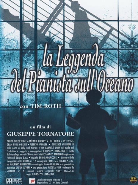 La leggenda del pianista sull'oceano di Giuseppe Tornatore - DVD