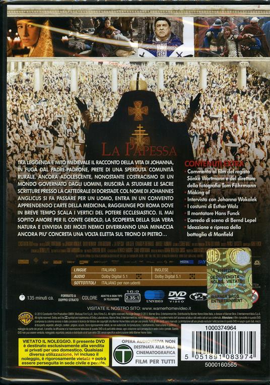 La Papessa di Sonke Wortmann - DVD - 2