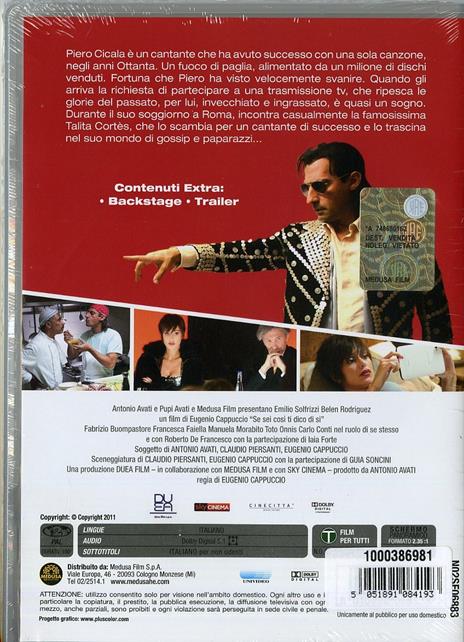 Se sei così, ti dico sì di Eugenio Cappuccio - DVD - 2