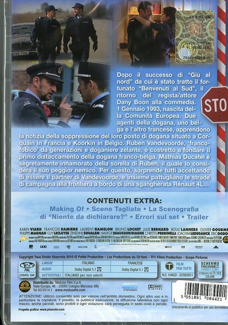 Niente da dichiarare? di Dany Boon - DVD - 2