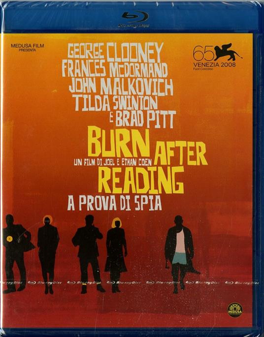 Burn After Reading. A prova di spia di Ethan Coen,Joel Coen - Blu-ray