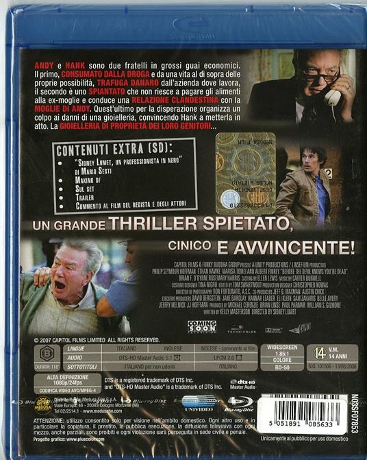 Onora il padre e la madre di Sidney Lumet - Blu-ray - 2