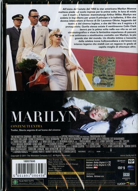 Marilyn di Simon Curtis - DVD - 2
