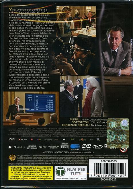 La migliore offerta di Giuseppe Tornatore - DVD - 2