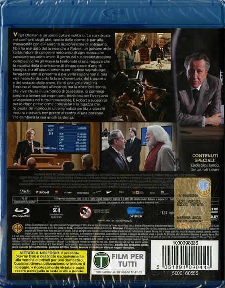 La migliore offerta di Giuseppe Tornatore - Blu-ray - 2