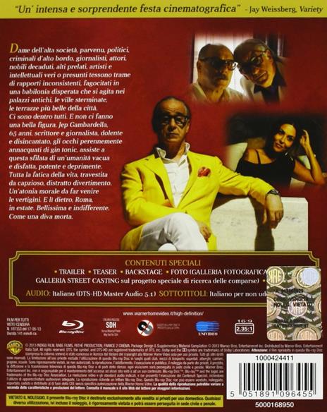 La grande bellezza di Paolo Sorrentino - Blu-ray - 2