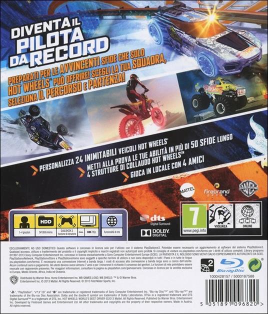 Warner Bros Hot Wheels:World's Best Driver (Ps3) videogioco PlayStation 3 Basic ITA - 5