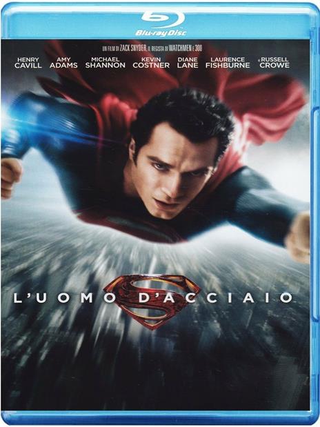 L' uomo d'acciaio di Zack Snyder - Blu-ray