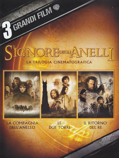 Il Signore degli anelli. Trilogia (3 DVD) di Peter Jackson