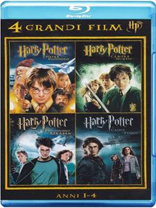 Film Harry Potter. 4 grandi film. Vol. 1 (4 Blu-ray) Chris Columbus Alfonso Cuaron Mike Newell