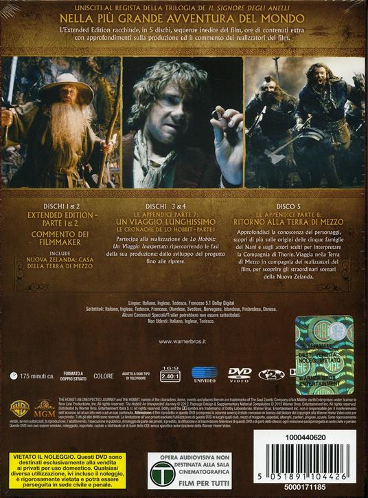 Lo Hobbit. Un viaggio inaspettato. Il mondo degli Hobbit