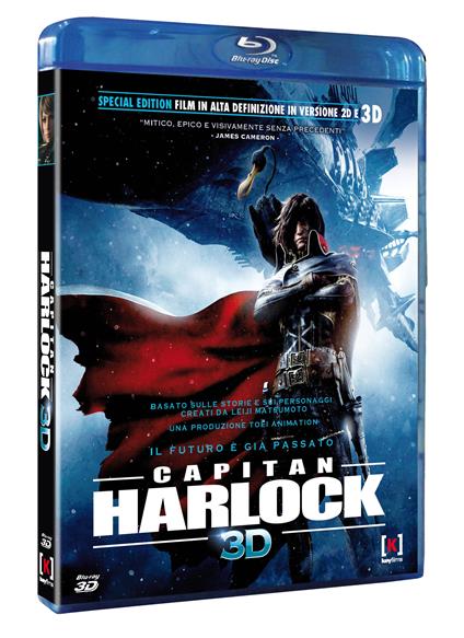 Capitan Harlock 3D (Blu-ray + Blu-ray 3D) di Shinji Aramaki