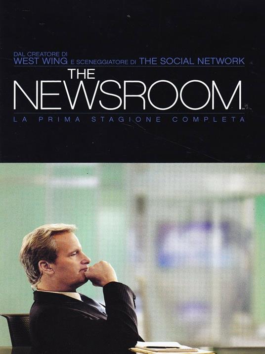 The Newsroom. Stagione 1 (4 DVD) di Alan Poul,Greg Mottola,Lesli Linka Glatter - DVD
