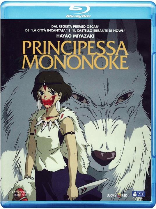 Principessa Mononoke di Hayao Miyazaki - Blu-ray