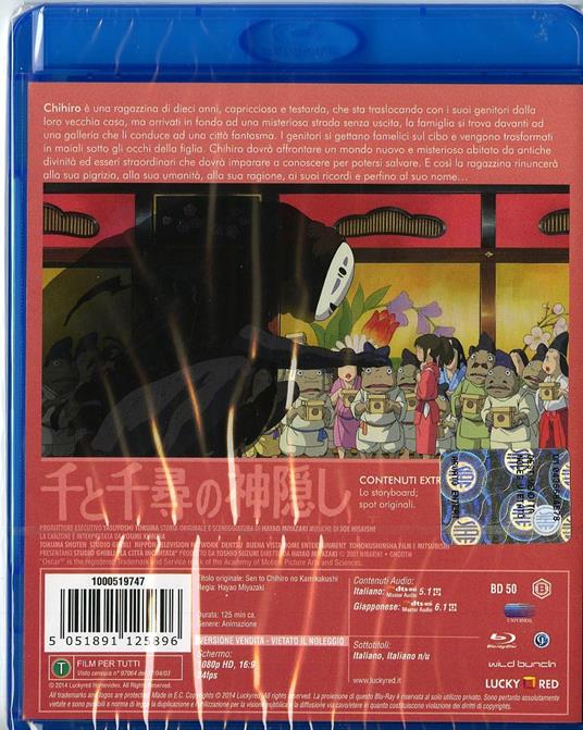 La città incantata (Blu-ray) di Hayao Miyazaki - Blu-ray - 2