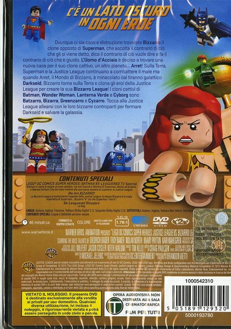 Lego. DC Comics Super Heroes. Justice League vs Bizzarro League di Brandon Vietti - DVD - 2