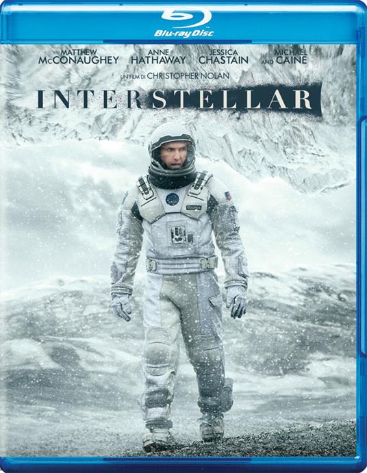 Interstellar di Christopher Nolan - Blu-ray